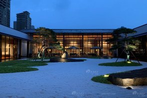 江西九江現(xiàn)代新中式風(fēng)格售樓處家具項目工程案例完工實拍美圖！